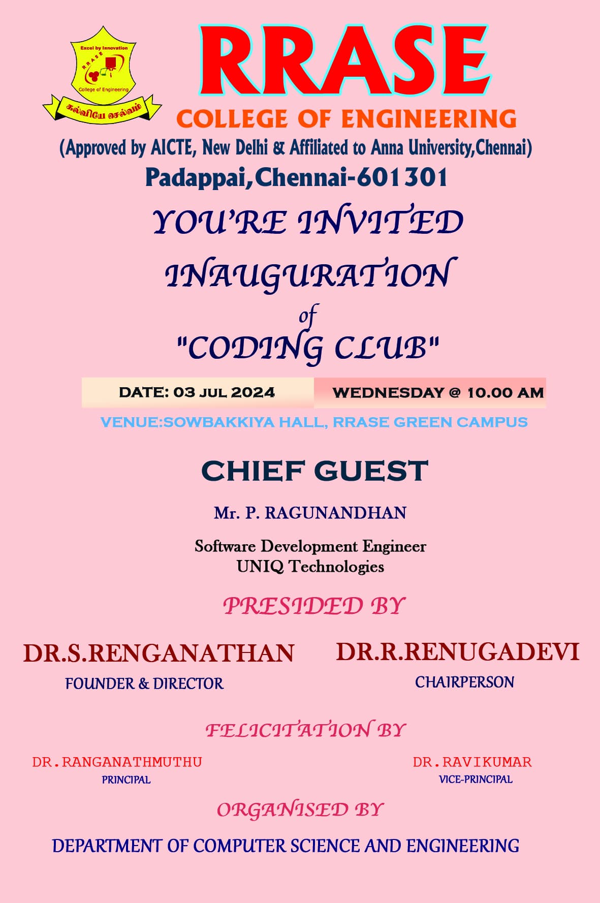 Coding Club Invitation